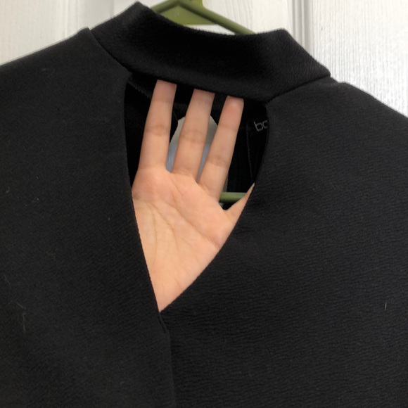 Black mock neck top - Picture 2 of 2